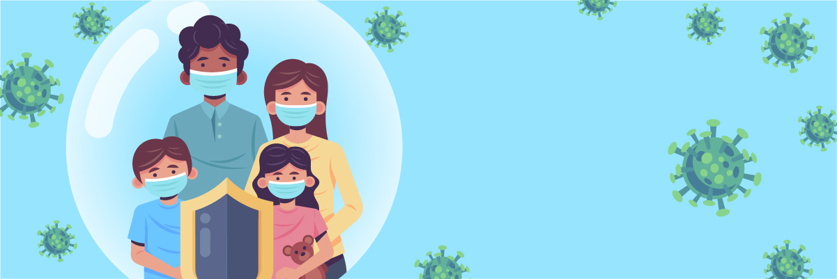 COVID Family Banner